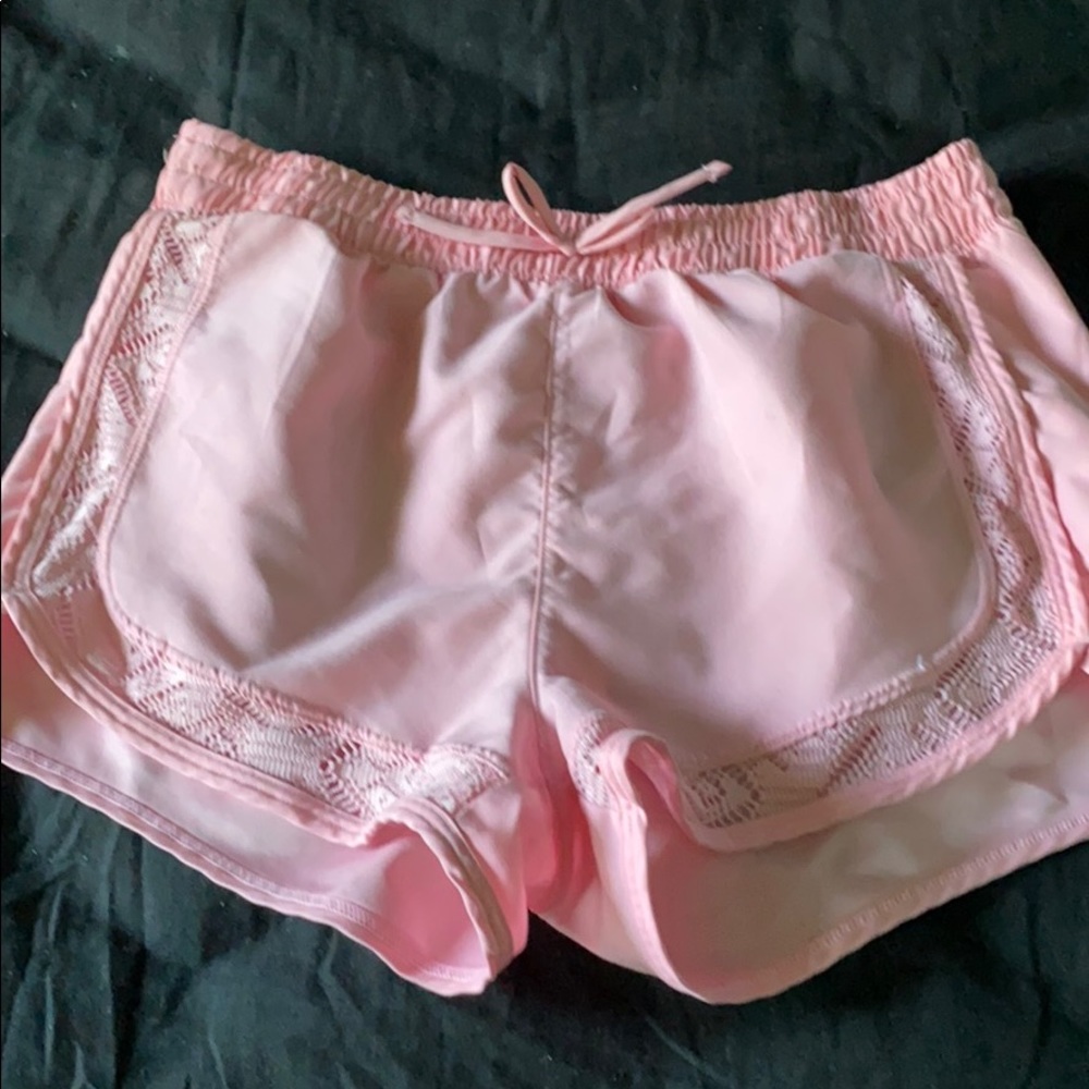 Pick shorts  (supposed to be for swimming)